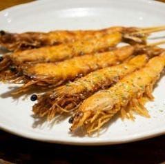 てけてけの∞海老串（1本）