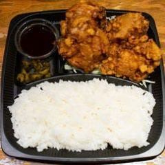 ぽん酢ソース唐揚げ弁当
