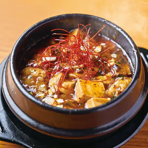 Wagyu offal mapo tofu