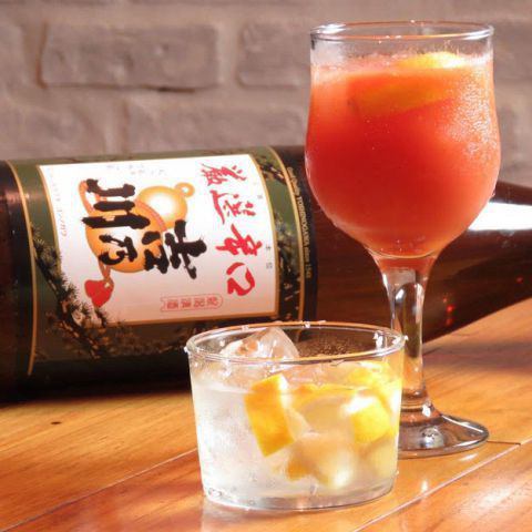 Cocktail made with local sake
