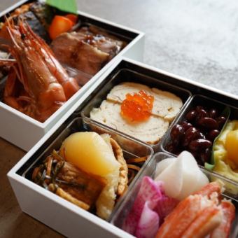 ◯SUZU의 오세치◯【SUZU Niigata 오세치 프리미엄 이중단 2인분】⇒\16,000