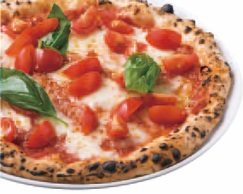 fresh tomato pizza