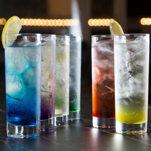 カクテル＆ウィスキー豊富