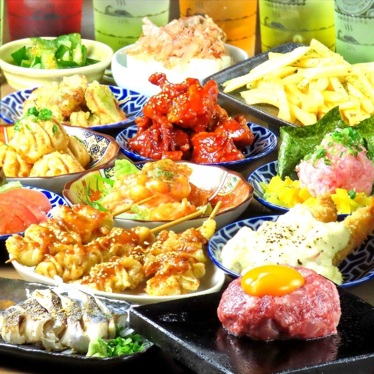 全7品2H飲み放題付きで2750円！とってもお得に楽しめます☆