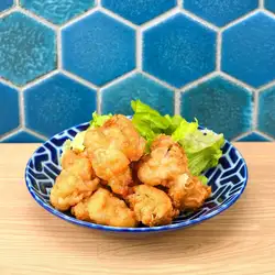 炸章魚