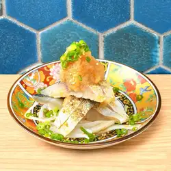 烤鯖魚佐蘿蔔絲和柚子醋