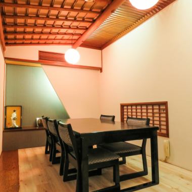 【3F】2~6분으로 이용할 수 있는 개인실도 준비하고 있습니다.다다미 좌석에 의자 테이블을 두고 있기 때문에, 파고타츠석보다 부하없이 편안하게 받을 수 있습니다.