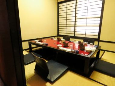 [5F] There is also a digging-style private room that is ideal for all seats 4 to 5 people