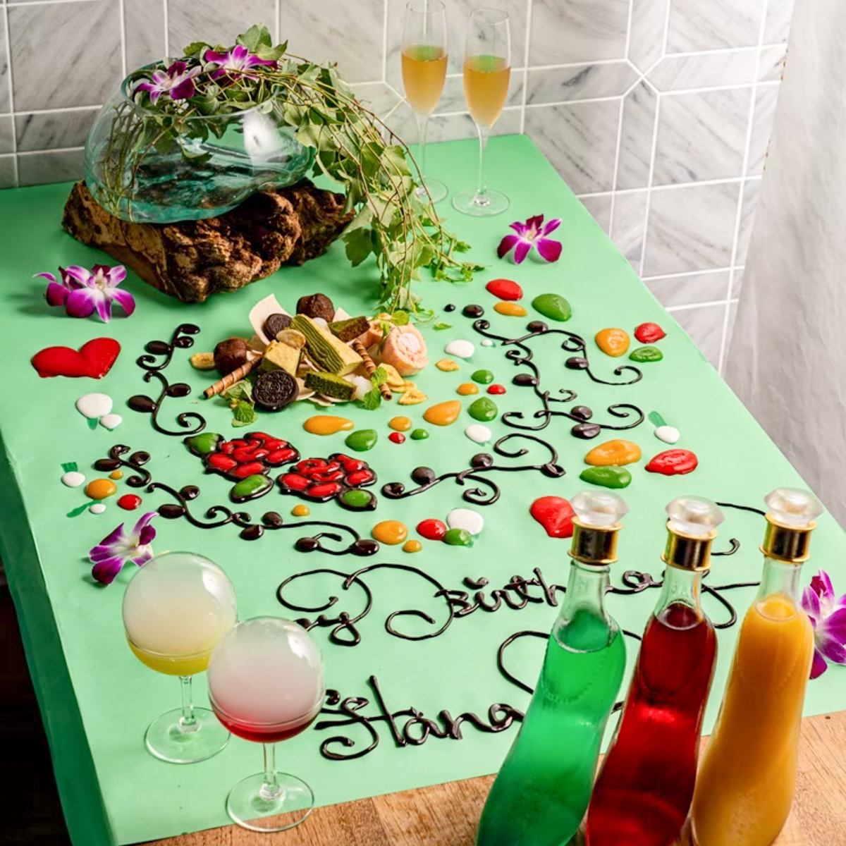 Table Art Surprise★9-dish plan that you can enjoy even by looking at it!