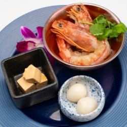 紹興酒・ナンプラー漬け３種盛り合わせ