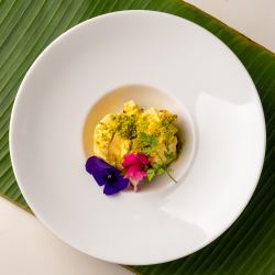 43. Mango and Pistachio Semifreddo