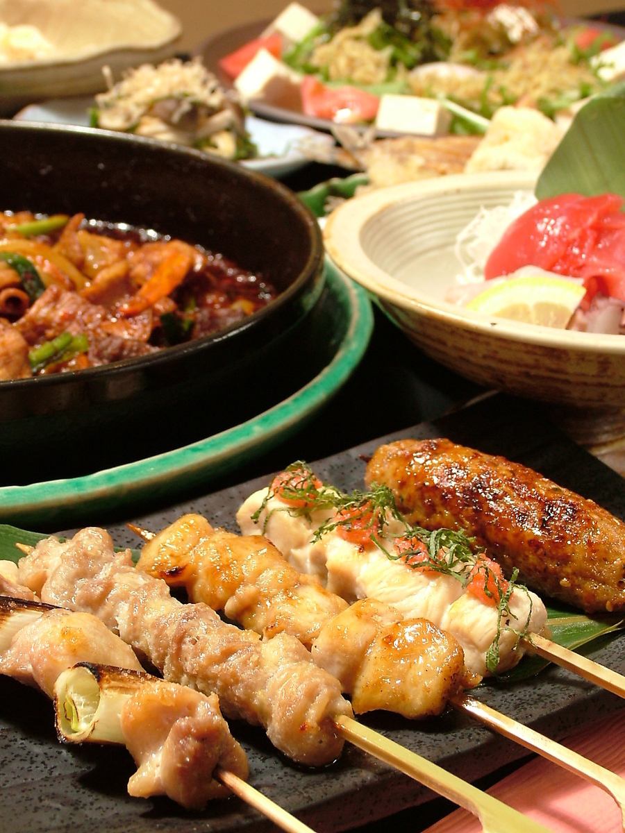 The yakitori that we are proud of is handmade every day!