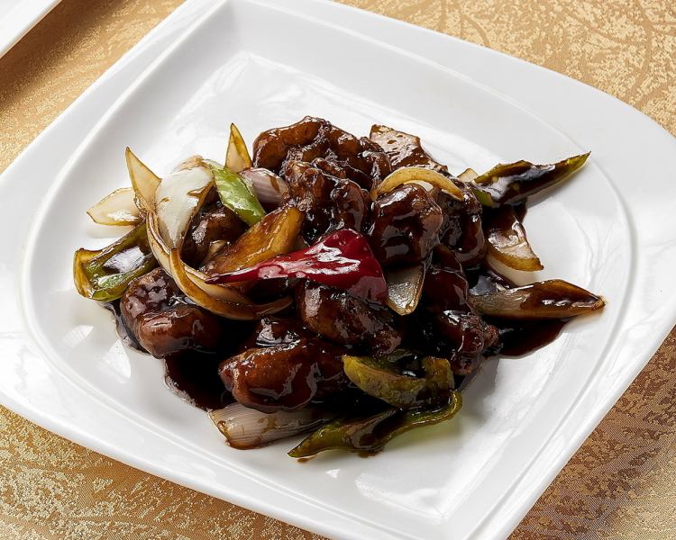 [Manager's recommended dish] Black vinegar fillet and sweet and sour pork