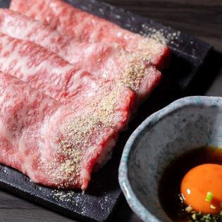Sukiyaki-shabu with Japanese black beef slices