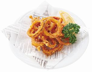 Spicy squid fritto