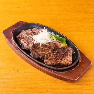 Stamina grilled ribs with beef bone