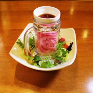 紅芯大根のサラダ　ジョッキタワー (レギュラー)