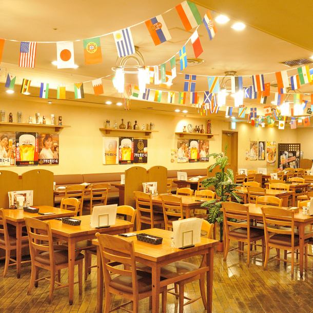 大宴会や貸切でのご利用にもご対応しております。ご家族でのお食事や、ご友人同士、会社宴会などの飲み会などにも最適です。また、会社のご宴席やお仲間の皆様でのご来店も、ぜひご相談ください！当店では、感染症対策にも配慮しております。安心してご飲食いただけます。