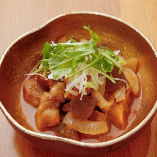 牛モツ煮込み 味噌風味