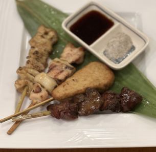 焼き鳥４種盛合せ