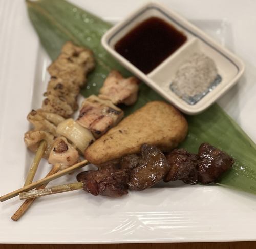 焼き鳥４種盛合せ