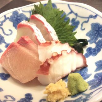 長崎県産 鮮魚三点盛り！！