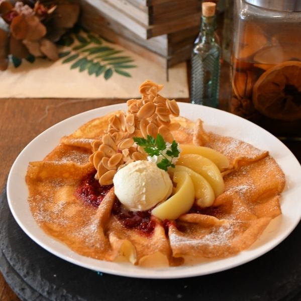 【夏限定ガレット】ピーチメルバ≪税込1,100円≫