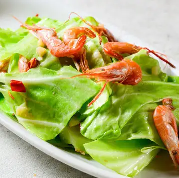 小エビ&アンチョビキャベツ peperoncino