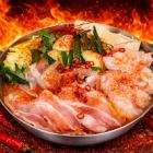 牛もつ×豚バラ麻辣鍋 小