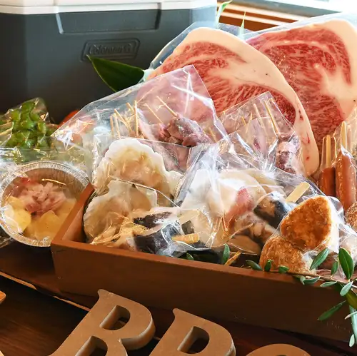 和牛＆海鮮の豪華BBQセット