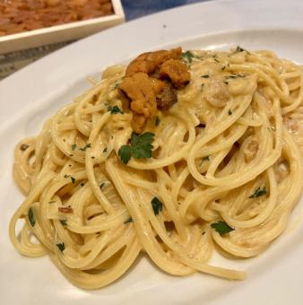 北海道産　生雲丹のスパゲッティ