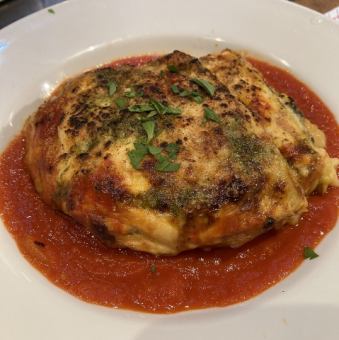 我們的姊妹餐廳 Il Cortile 自製千層面