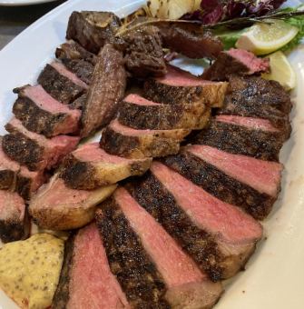 【記念日に】Tボーンステーキ×乾杯スパークリング付き 2時間飲み放題コース（全6品）