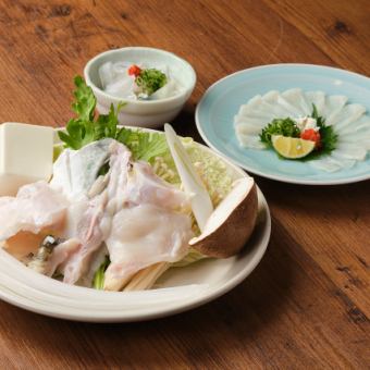 [Fukufuku course] A course where you can easily enjoy fugu ◎ 6 dishes total 4,900 yen (tax included) ◆