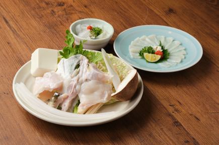 [Fukufuku course] A course where you can easily enjoy fugu ◎ 6 dishes total 4,900 yen (tax included) ◆