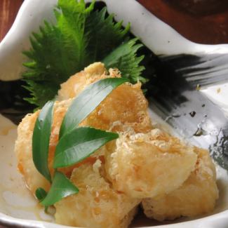 ジーマミー豆腐の揚げ出し