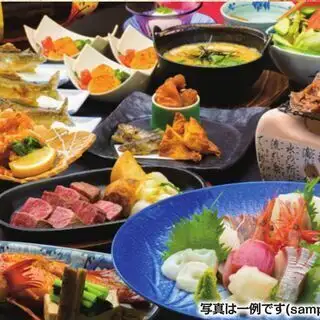 【季節感じるご褒美プラン】 7,000円コース ※飲み放題込み・税込