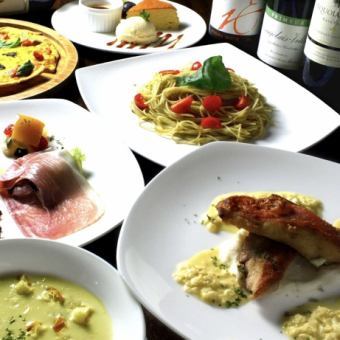 【I Love 肉コース】鶏メイン☆120分飲み放題付♪全7品5000円(豚メイン牛メインのコースもあり)