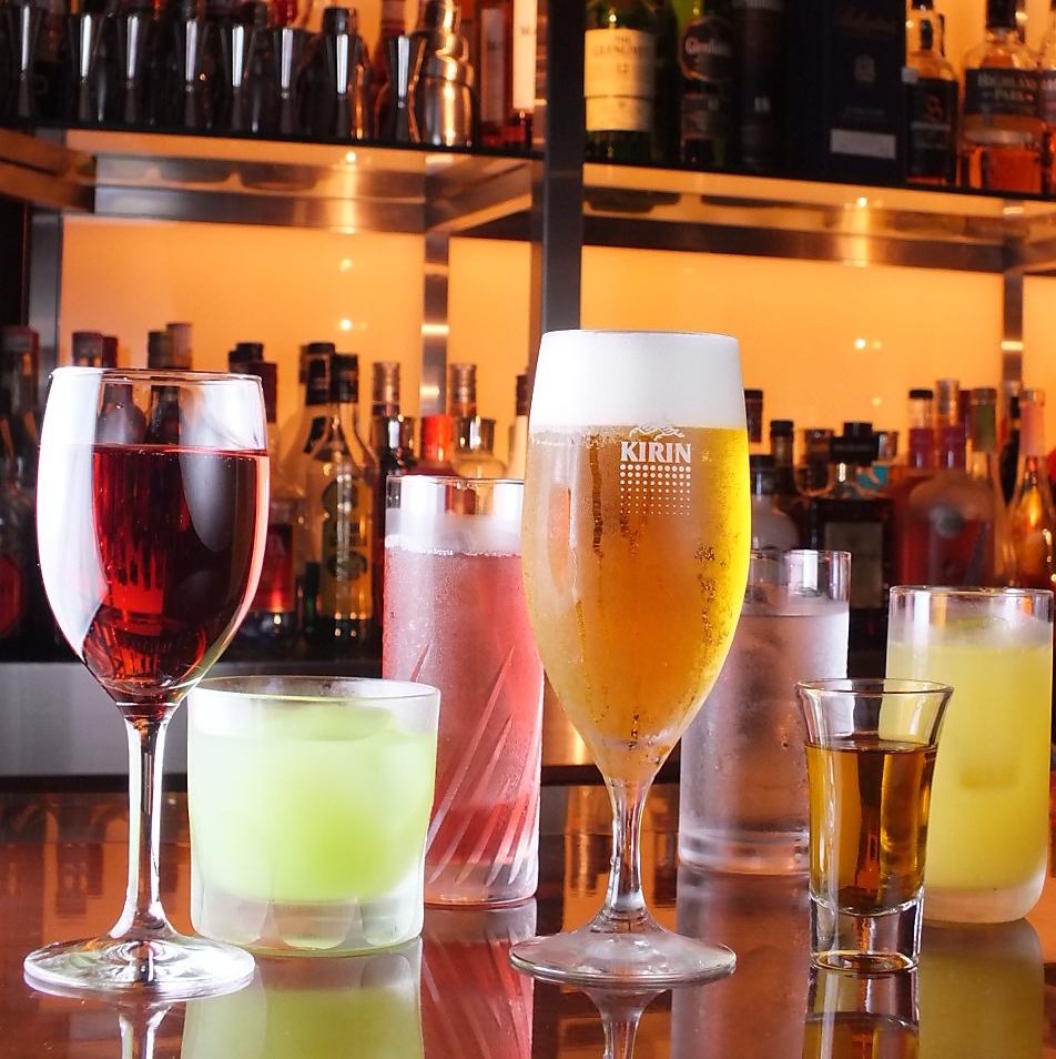 ウイスキースコッチも！質の高い大人の飲み放題★3000円