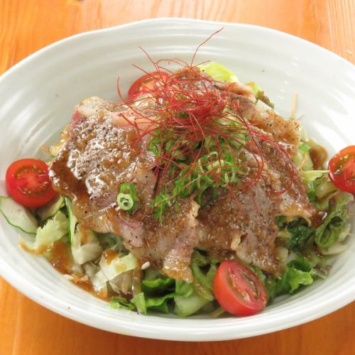 Grilled Wagyu Beef Corn Salad