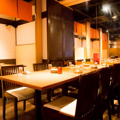 ■ We accept reservations for private banquets for up to 56 people.