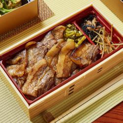 Charcoal-grilled Ryuka Pork Bento