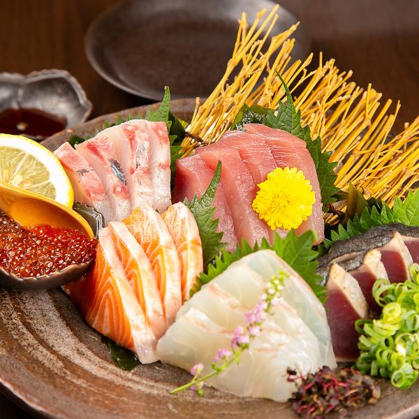 [Our store's top recommendation!!] Assorted sashimi 5 kinds 2079 yen (tax included)