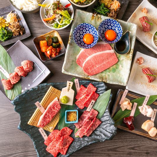 河內天見Seven Park天見1F ◆肉品批發商直營A5黑毛及牛烤肉性價比超高◎午餐也很受歡迎