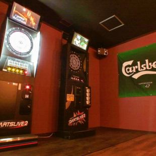 You can enjoy it all night with the plan that includes darts ♪ Darts floor / 2 darts installed