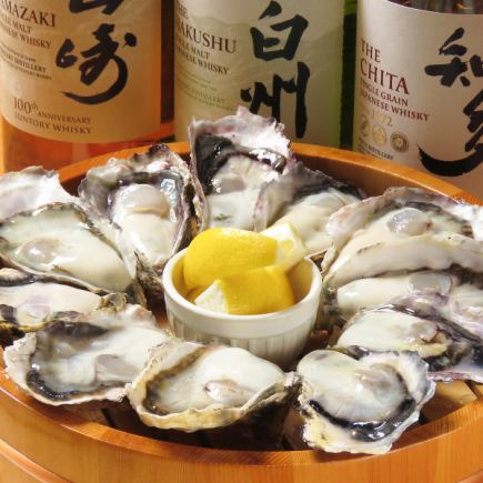 生牡蠣食べ放題が120分4500円!⇒前日までのご予約で3500円