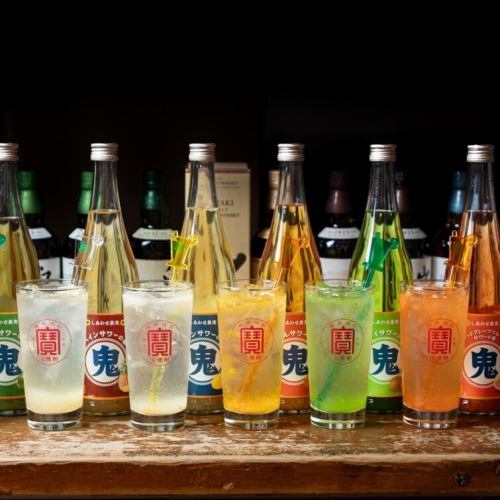 【豊富なドリンク】牡蠣に合う様々なお酒をご用意