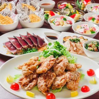 Special benefits for event organizers [Private room, individual serving] Seasonal banquet course with 7 dishes for 3,800 yen ★ Includes additional [all-you-can-drink] for 2 hours (last order 90 minutes)◎