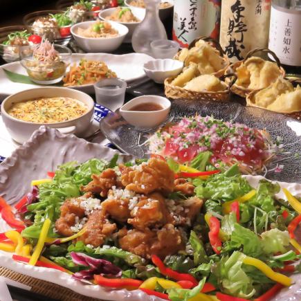 [From 3/18 onwards] Special benefits for organizers [Private room] Seasonal banquet course with 8 dishes for 5,000 yen *All-you-can-drink is an additional 1,500 yen