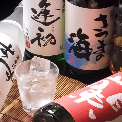 Shochu and sake are also recommended!